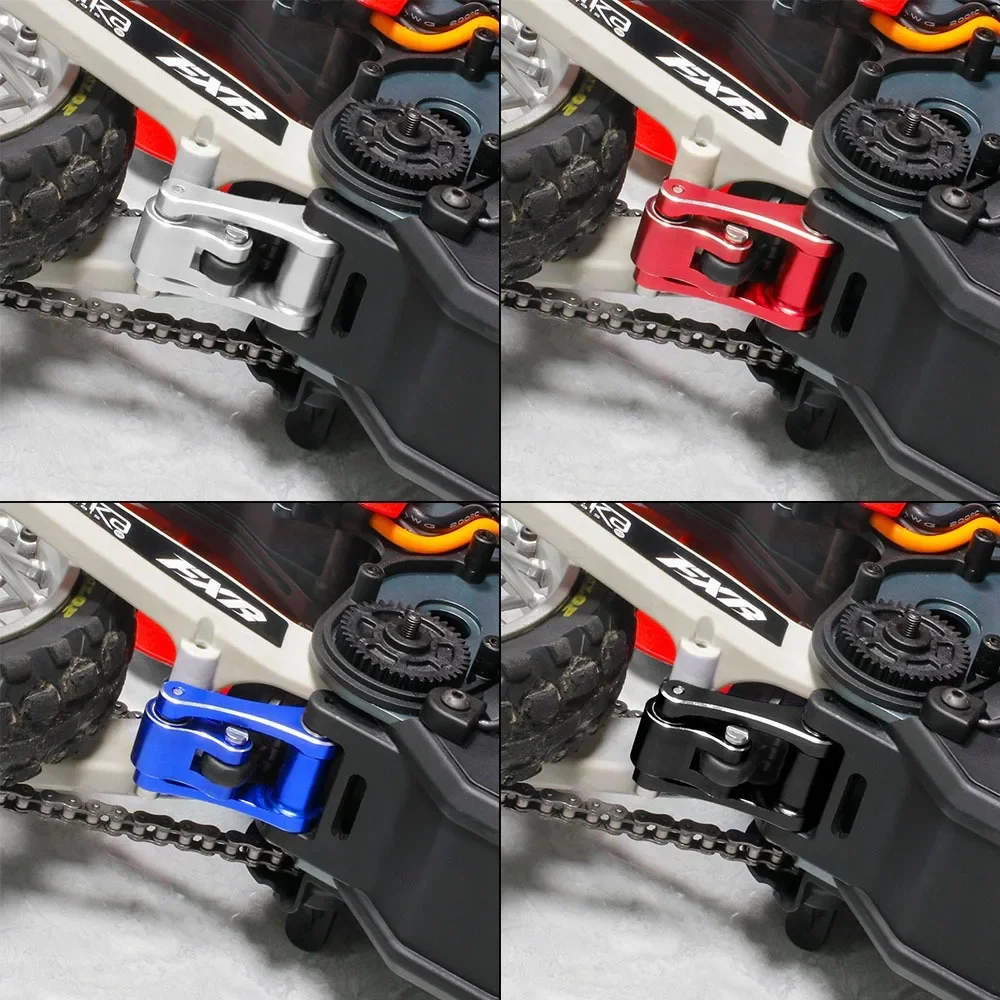 Braço de direção de freio de metal para carro rc, montagem servo para losi 1/4 promoto-mx, peças de atualização de motocicleta, acessórios