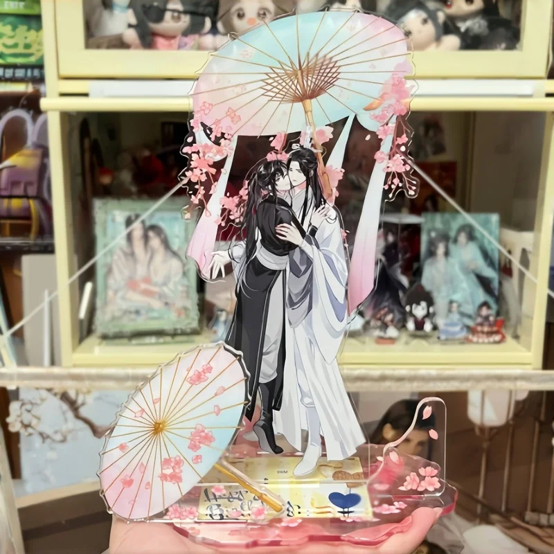 Anime Mo Dao Zu Shi Mdzs Wei Wuxian Cosplay Figure Acrylic Stand Model Plate Desk Decor Standing Sign Gift