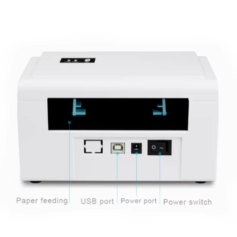 4 inch, self-adhesive address label shipping wireless bluetooth barcode thermal label printer