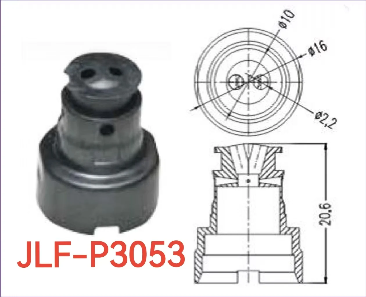 6 pezzi all'ingrosso tappo pinza iniettore carburante per ugello Toyota Oem 23250 50030 kit di riparazione (Jlf-P3053)