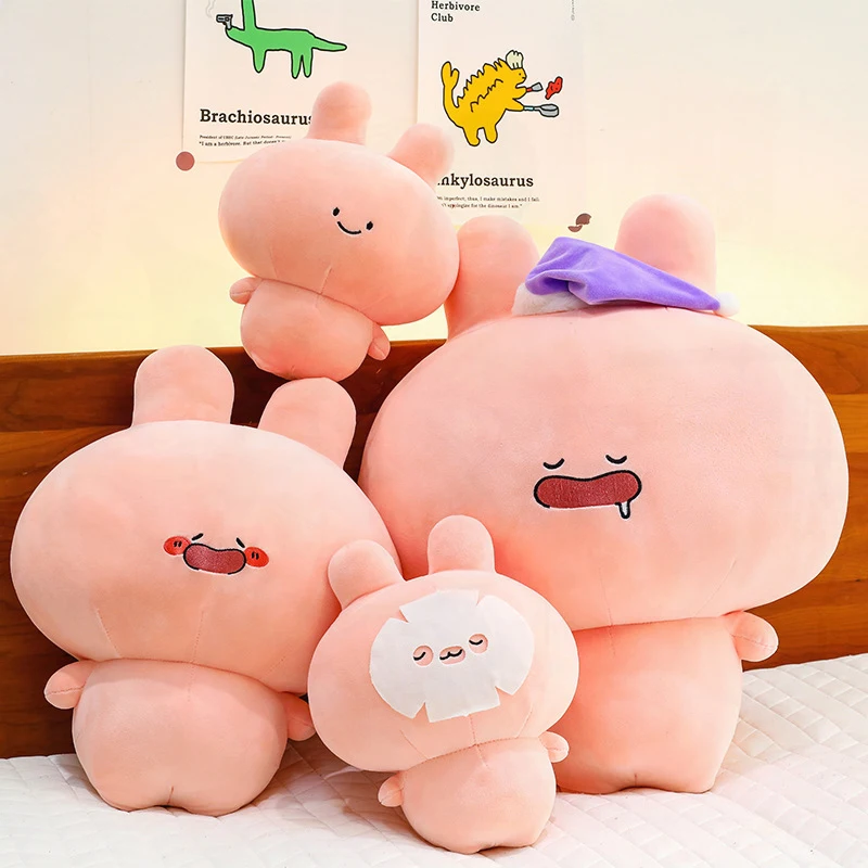 

Asha Mi Pink Rabbit Plush Toy for Girls Soft Cuddly Stuffed Animal Birthday Gift Kids Birthday Present Graduation Season Gift