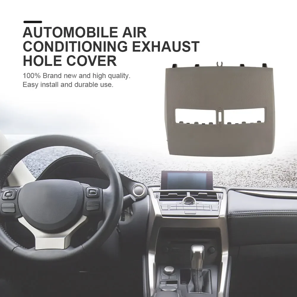 Panneau de climatiseur de voiture, couvercle de tableau de bord de voiture Durable, panneau de sortie de climatiseur en plastique pour Nissan Tiida 2005 – 2011