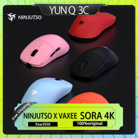 NINJUTSO X VAXEE SORA 4K Wireless Mouse Custom Co branded Version Paw3950 Electronic Sports Mouse Gaming Mouse Gift Gift