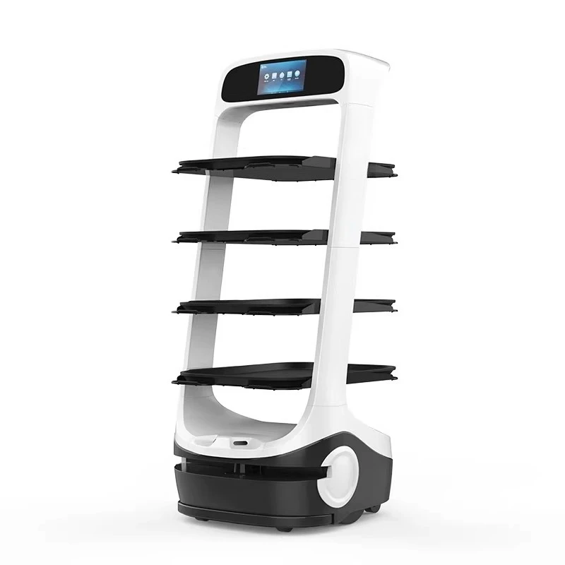 

Hotel restaurant Hotel hot pot restaurant Intelligent food delivery truck Robot serving end dish delivery waiter rental