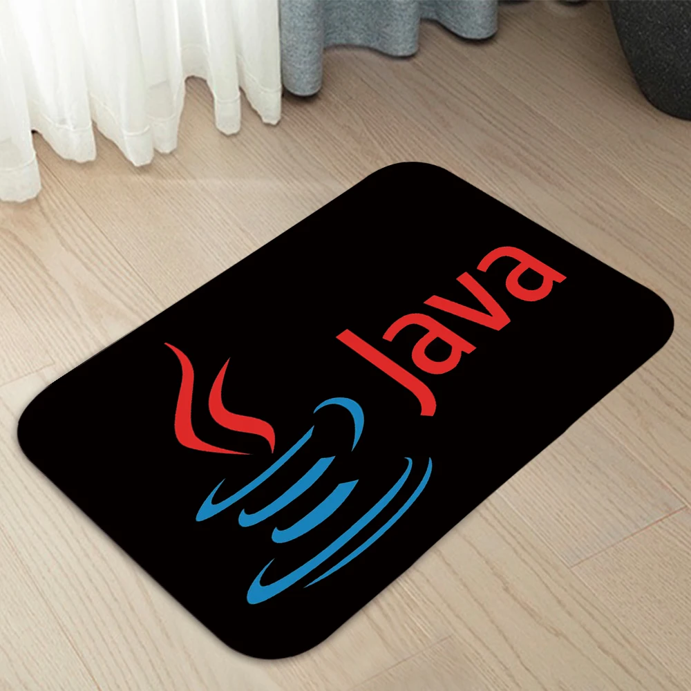 Java logo Doormats Home Carpet Entrance Door Mats Modern Decor Carpet Bathroom Floor Mats 260