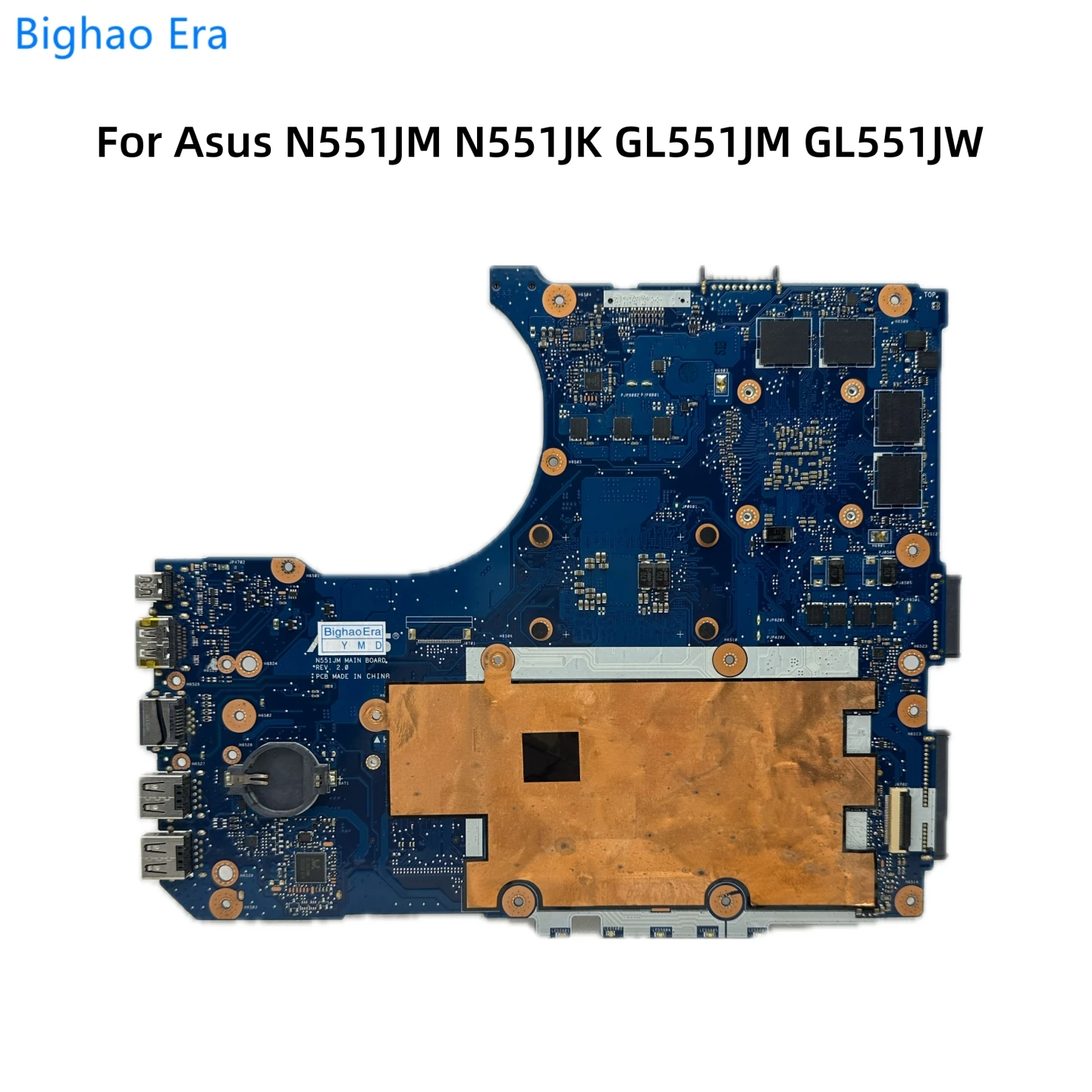 Imagem -02 - Placa-mãe Portátil para Asus N551jm N551jk N551jw G551jm N551jq Gl551jw Gl551m i5 i7 Cpu Gtx850 Gtx960 2g-gpu