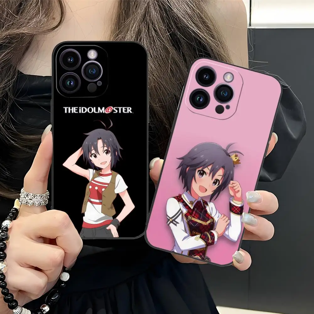 IMALLM Makoto Kikuchi para iPhone 16 15 14 13 12 11 X XR XS 8 7 Pro Max Plus Mini cubierta de impresión en Color Smartphone de lujo