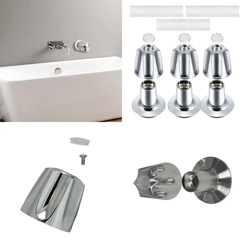 

R9UF Пластиковая ручка для душа набор для ремонта душевой деталь.