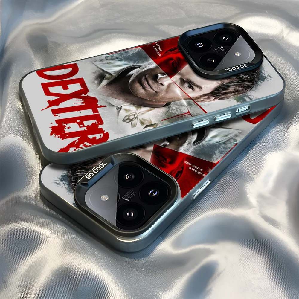 Epc Dexter Morgan Phone Case IMD Phone Case For IPhone 16 15 14 13 12 11 Pro Max Plus Color Silver Cover