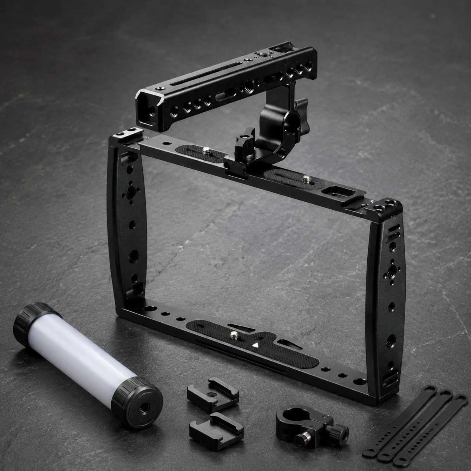 

Action Camera Frame Frame POV Filming Handheld Video Log Frame Underwater Camera Mount Quick Release Accessory Kit 360° Rotation