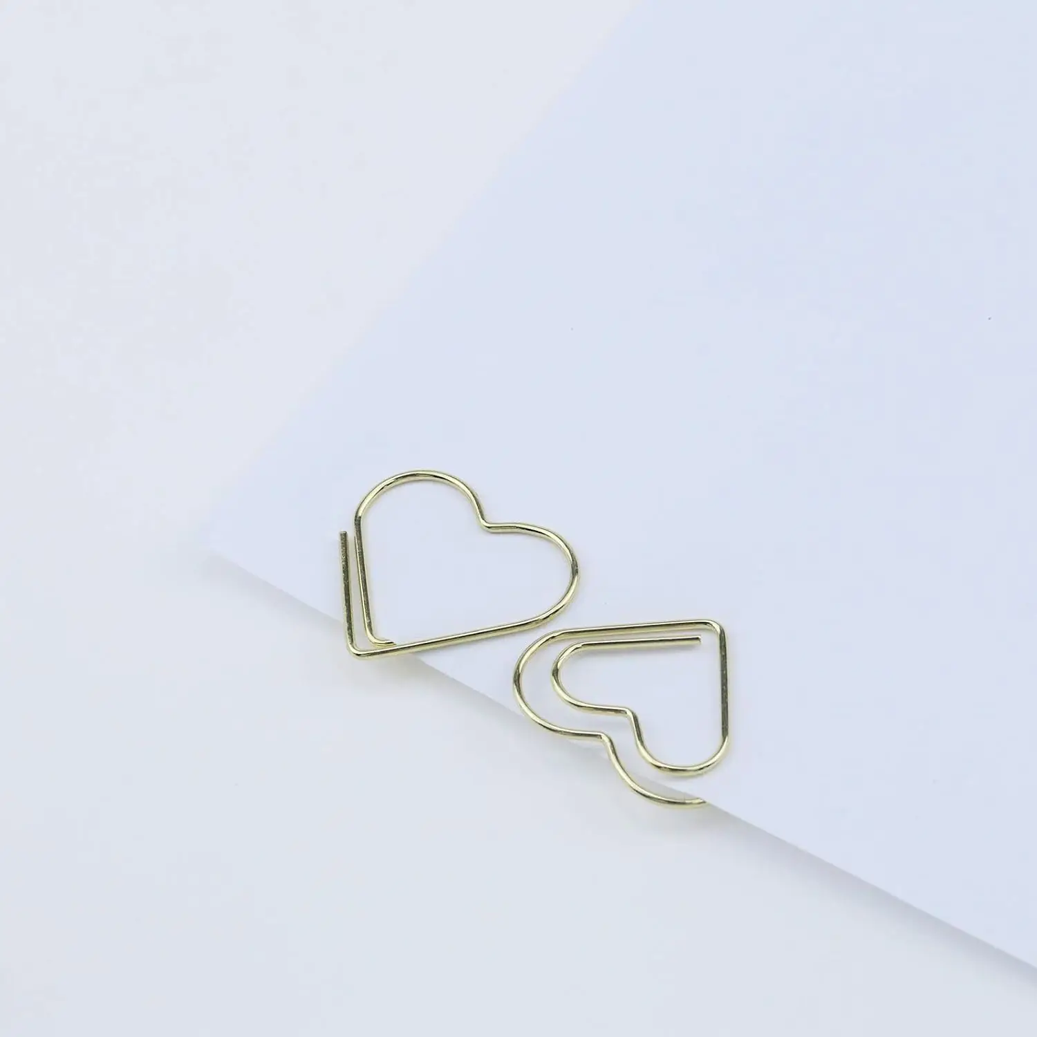 Heart Paper Clips Small Paper Clips Office Supplies Paper Clamps Wedding Decor Scrapbooking Note Sorting Organizing Paperclips