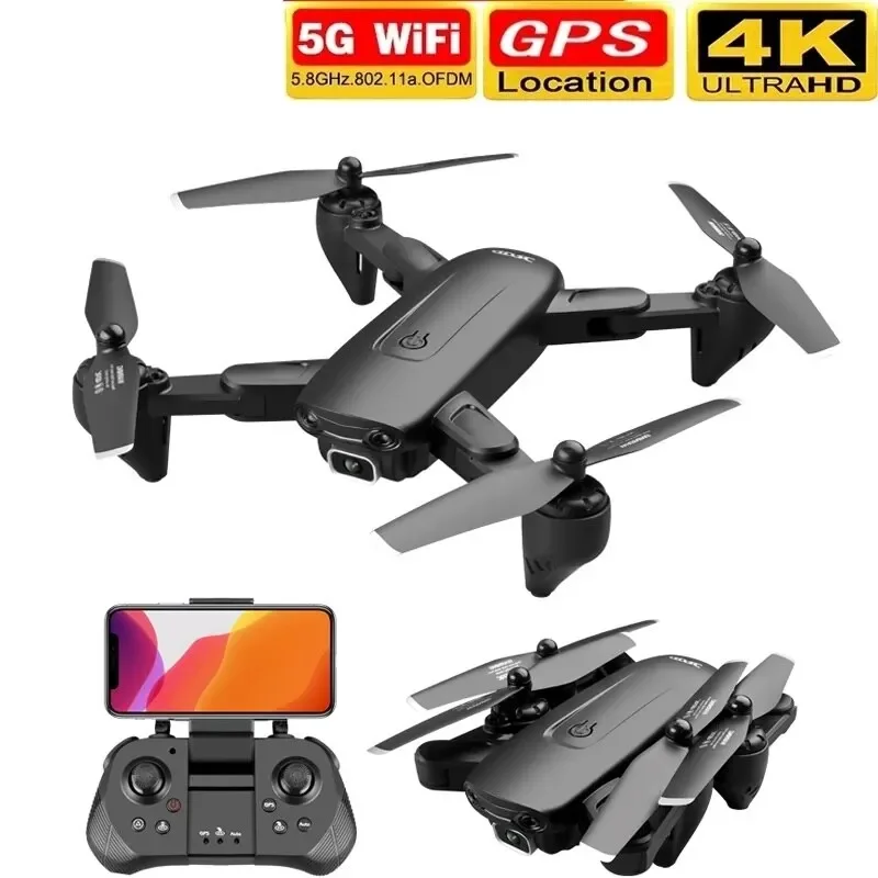 Drone GPS 4K 5G WiFi wideo na żywo FPV Quadrotor lot 25 minut Rc odległość 1000m Drone HD szerokokątny podwójny aparat