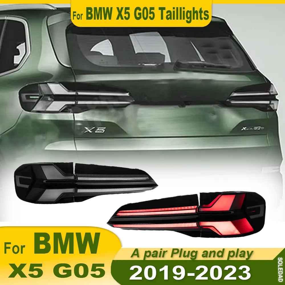 Car Lights for BMW X5 G05 Led Tail Light 2018 2019 2020 2021 2022 2023 Rear Lamp DRL Turn Signal Reverse Automotive Accessories