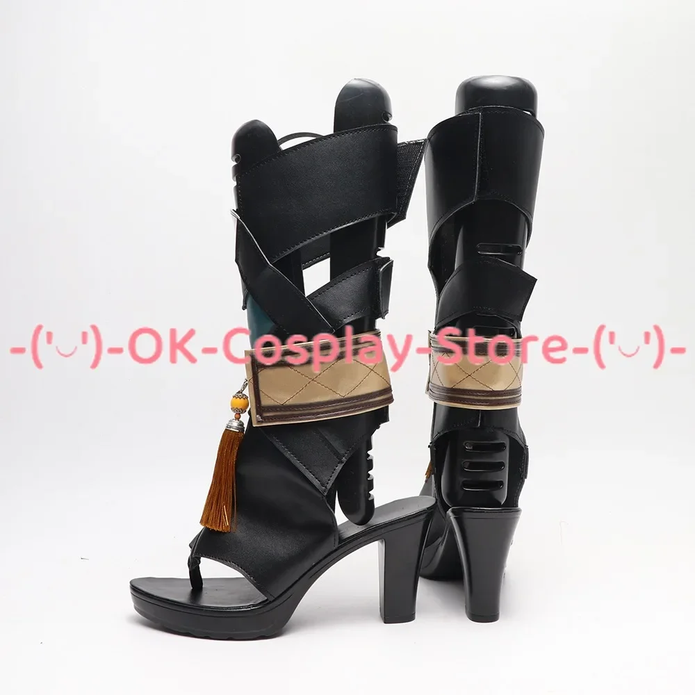 Hanya cosplay sapatos jogo honkai star rail cosplay adereços botas de carnaval de halloween feito sob encomenda