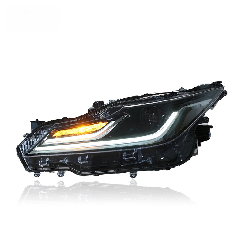 Suitable for 2019-2022 Toyota Corolla headlight assembly modification with light guide daytime running lights and LED dual beam