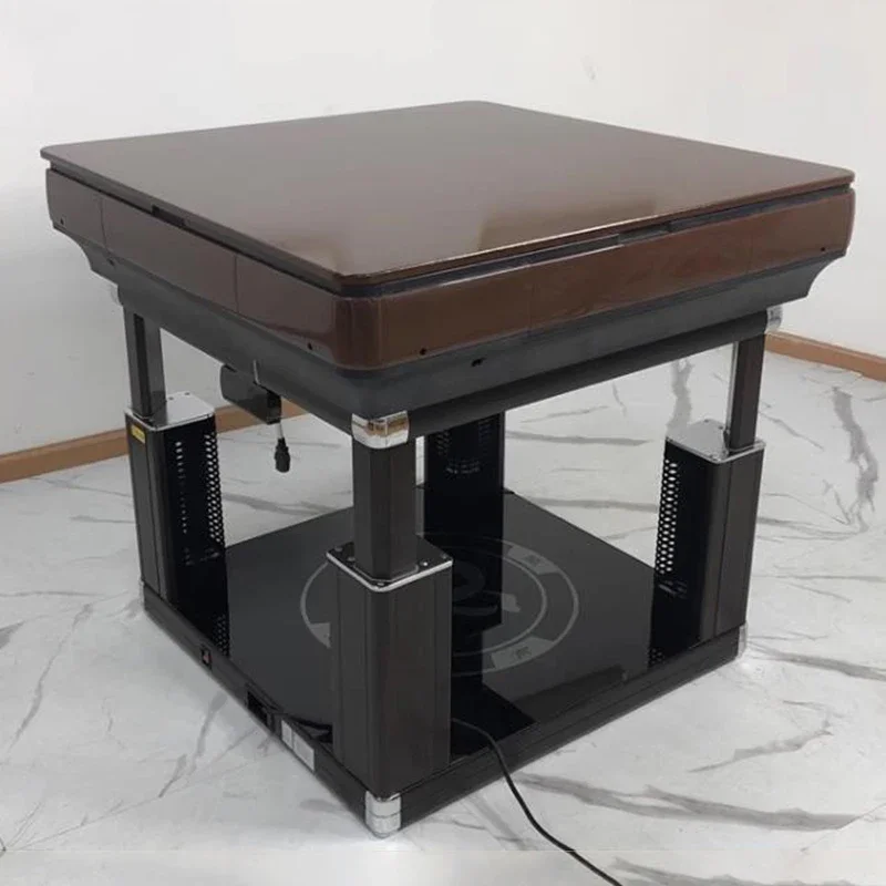 

Luxury Brain Power Dining Table Power-driven Automatic Shuffling Mahjong Table Dining Room Tavoli Da Pranzo Home Furniture LVMC