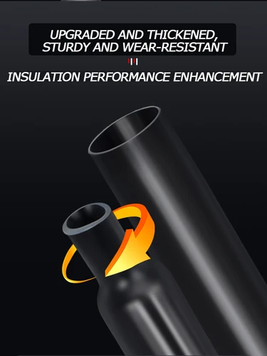 Imagen 2 del producto 10 metros/lote tubo termorretráctil 2:1 tubo transparente envoltura retráctil 1mm - 60mm cable de funda