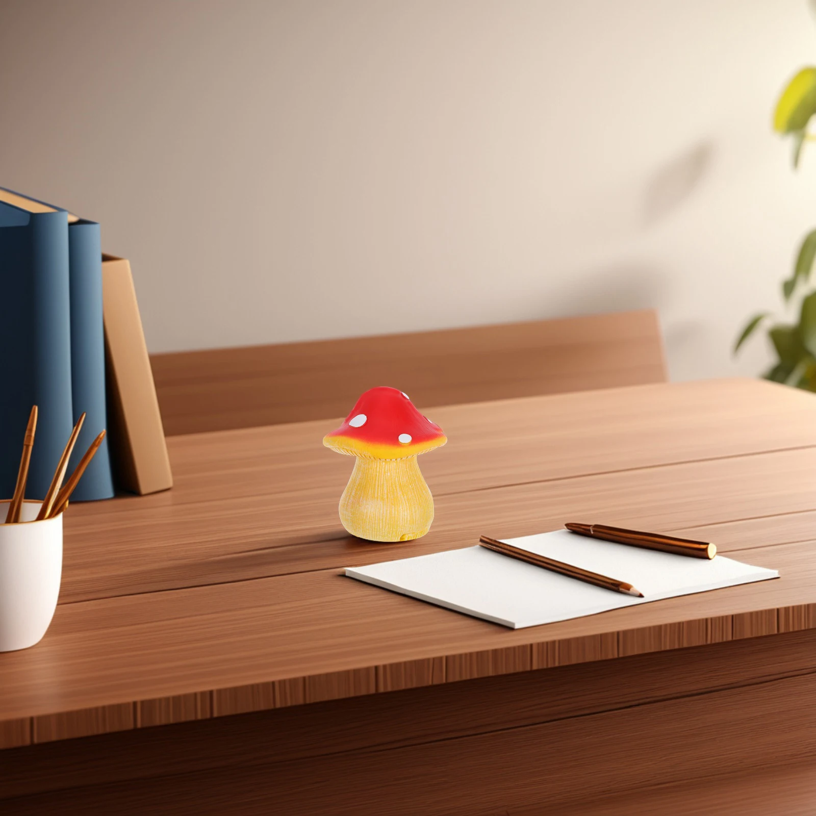 Mushroom Key Hidden Holder Realistic Aesthetic Storage Cute Decor Statue Container Durability Versatility Money