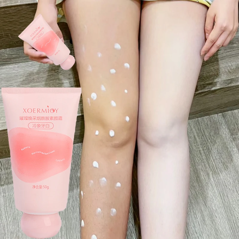 Lasting Brightening Body Makeup Cream Cover Melanin Dark Spot Corrector Underarm Leg Knee Moisturizing Whitening Body Foundation