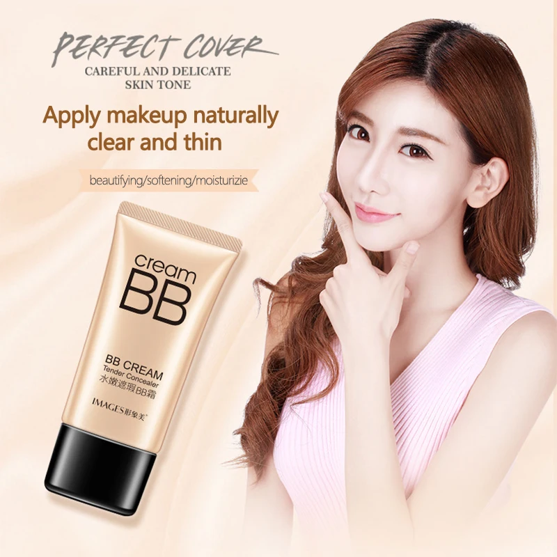 Face Foundation BB Cream Waterproof Long-lasting Whiten Concealer Professional Cover Acne Spot Natural Face Base Korean Make Up