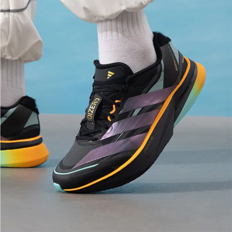 Adidas Zapatillas de running ligeras y acolchadas para maratón profesional para hombre y mujer KI1516