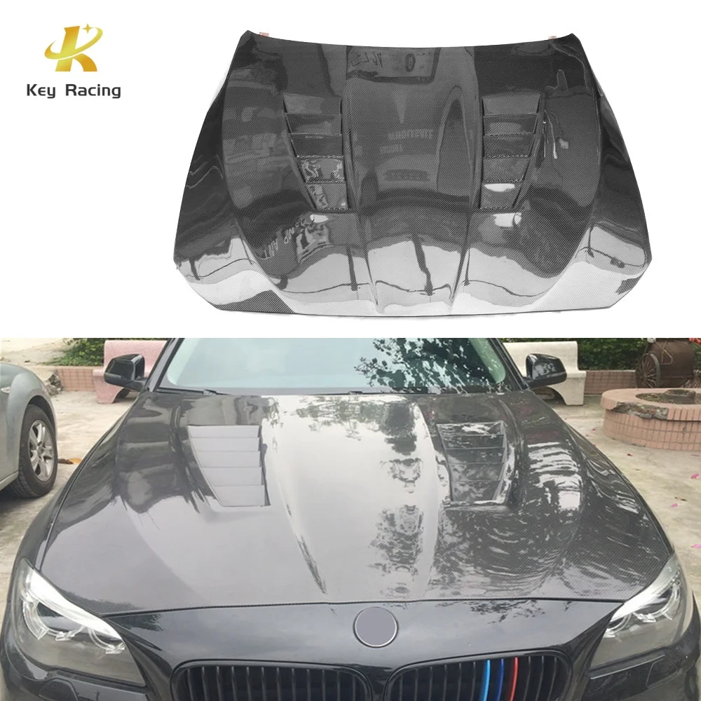 

Для BMW 5 серии F10 передний капот двигателя из углеродного волокна крышка двигателя
