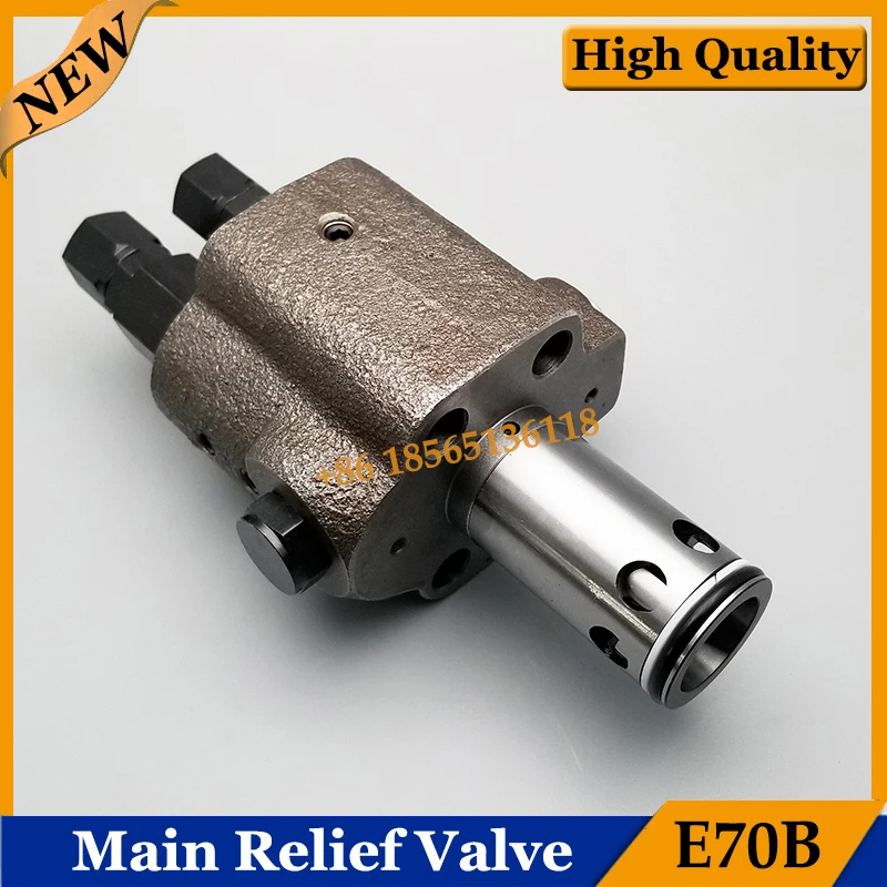 

High Quality E70B Excavator Main Relief Valve 085-5657 0855657 for E70B Hydraulic Control Valve Parts