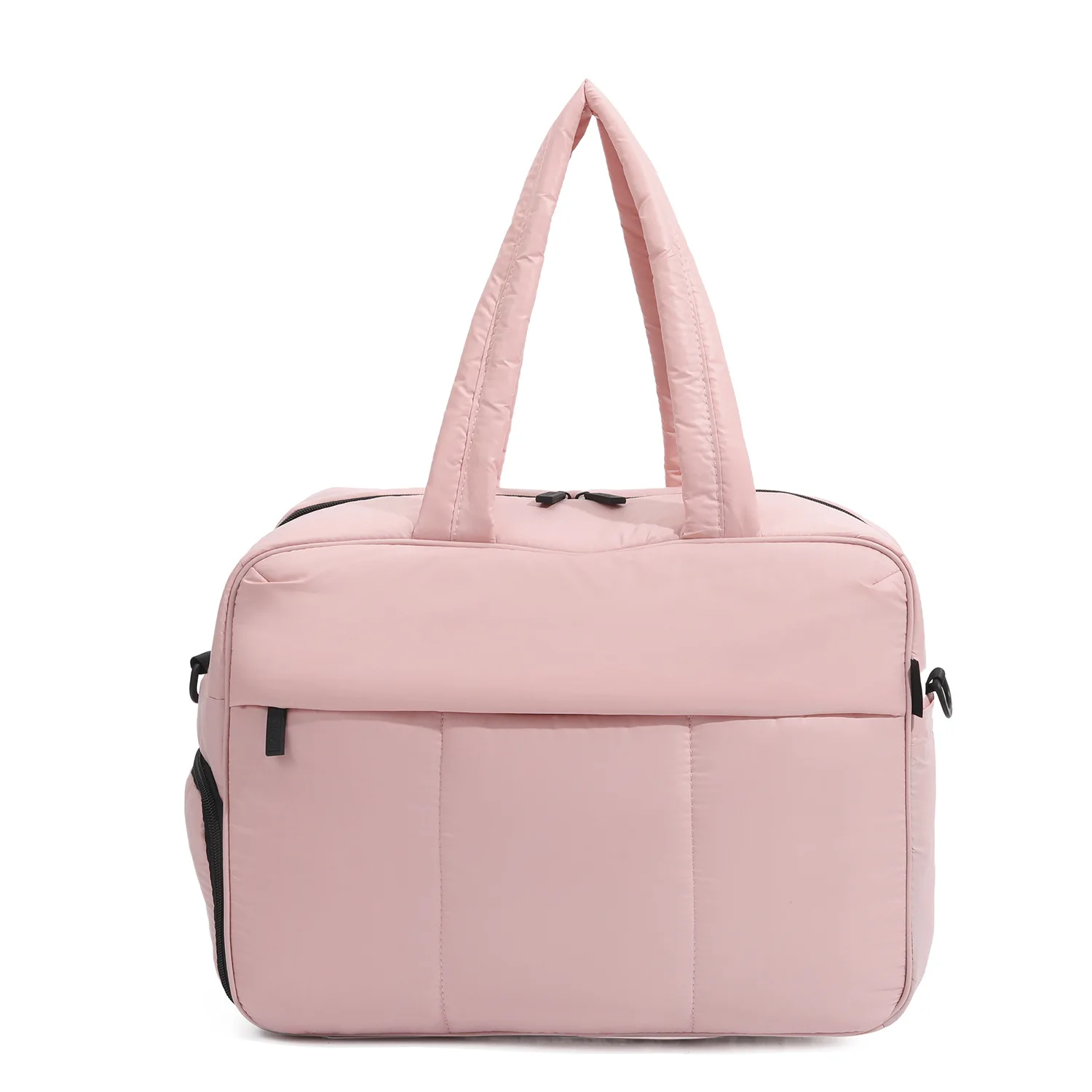 Down Handbags Winter Travel Duffle Bag With Shoes Compartment Portable Sports Yoga Gym Fitness Shoulder Bags For Weekender Overn