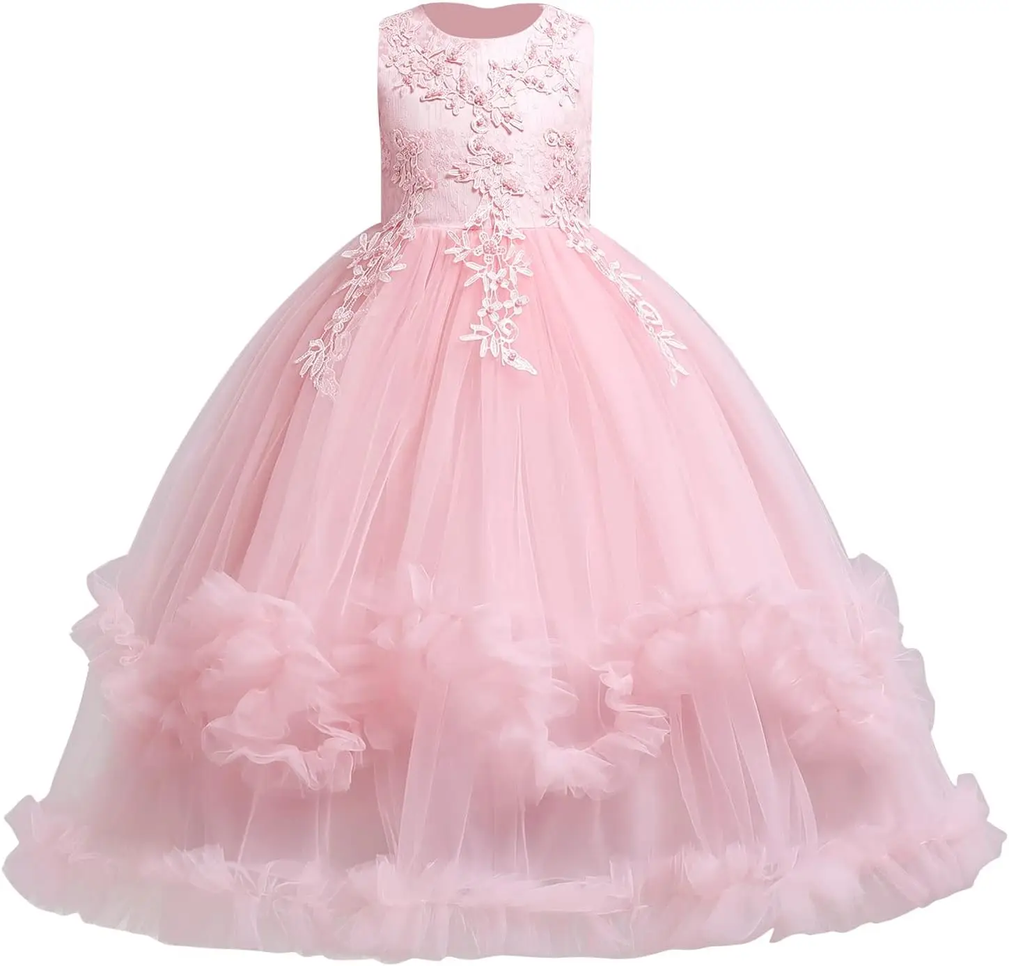 fleur-fille-princesse-fleur-boheme-dentelle-broderie-etoile-robe-pour-enfants-bebe-fete-soiree-mariage-moelleux-communion-maxi-robe