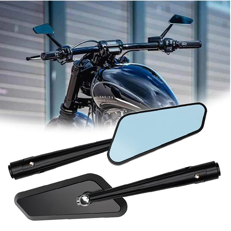 CNC Aluminum Motorcycle Rear View Mirror Side Wing Rearview Reflector Mount For Keeway Hurricane 50 Vieste 300 Zahara Cityblade