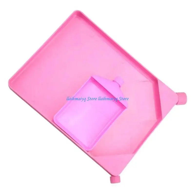 573B Pack of 2 Bead Storage Funnel Tray Bead Sorting Tray Beading Supplies for Beads