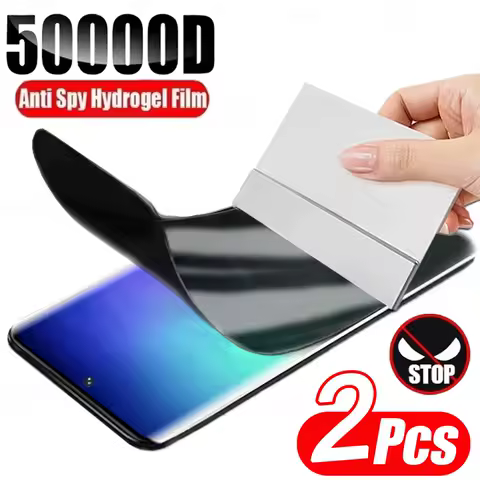 2PCS Anti Spy Hydrogel Film For Samsung Galaxy Note 10 20 S21 S22 S23 S24 Ultra Plus FE Screen Protector For Samsung S10 S8 S9