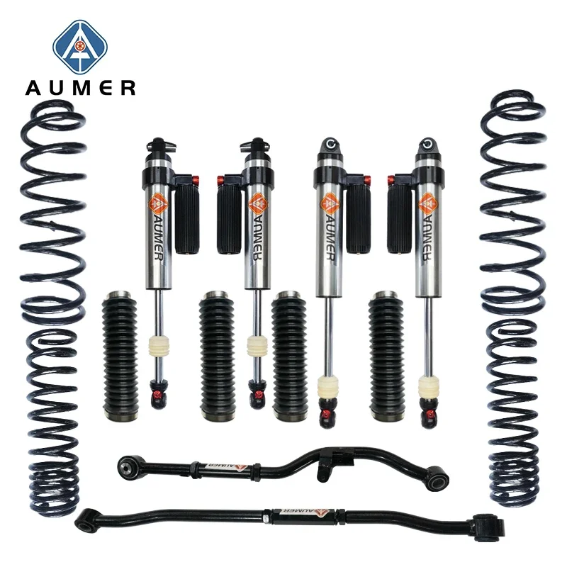 Aumer JT Rebound Compression Adjustable Suspension Front Rear Off Road Accessories For JEEP GLADIATOR JT