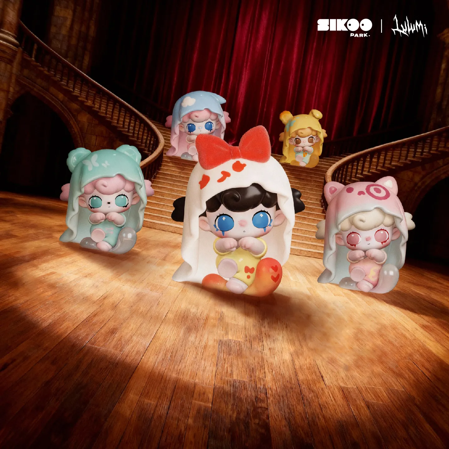 

Lulumi Half Sugar Party Collect Ornaments Series Blind Box Q Edition Figure Chaoliu Keai Decoration Desktop Decoration Gift