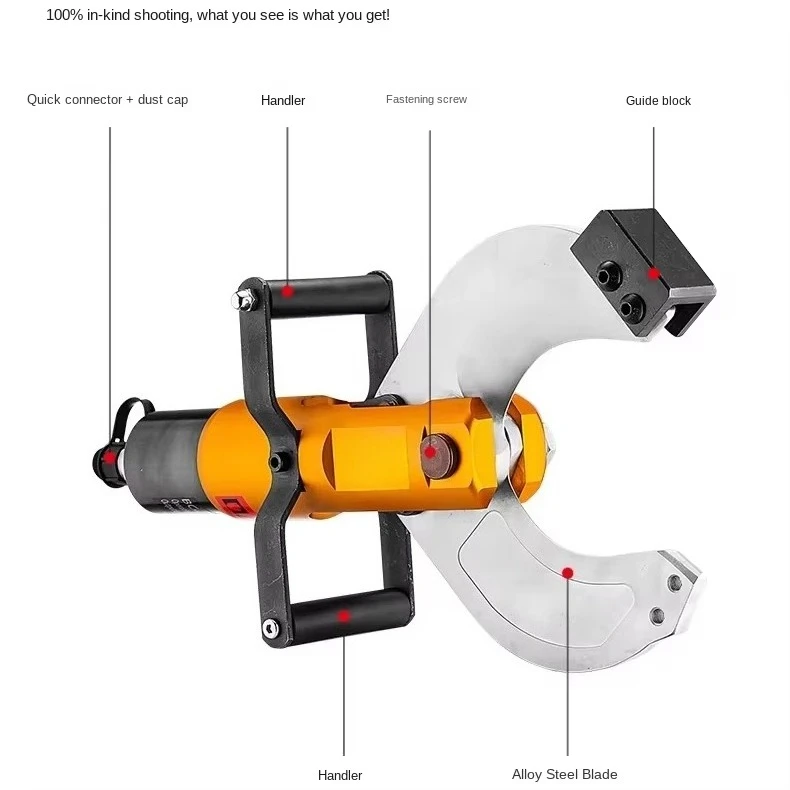 

CPC -105C Series Split Hydraulic Cable Cutter Quick Wire Scissors for Copper Aluminum Armored Wire Steel Material