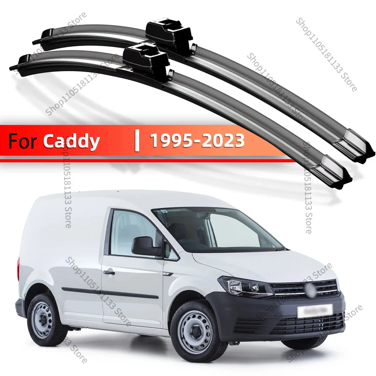 Car Windshield Wiper Suitable For VW Caddy MK2 MK3 MK4 MK5 1995-2023 Windshield Window Accessories 2000 2004 2007 2015 2017 2021