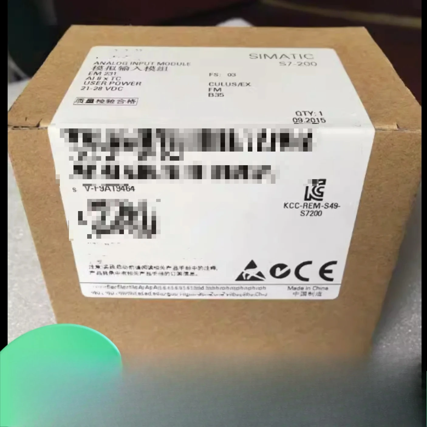 

New original 6ES7231-7PF22-0XA0 PLC