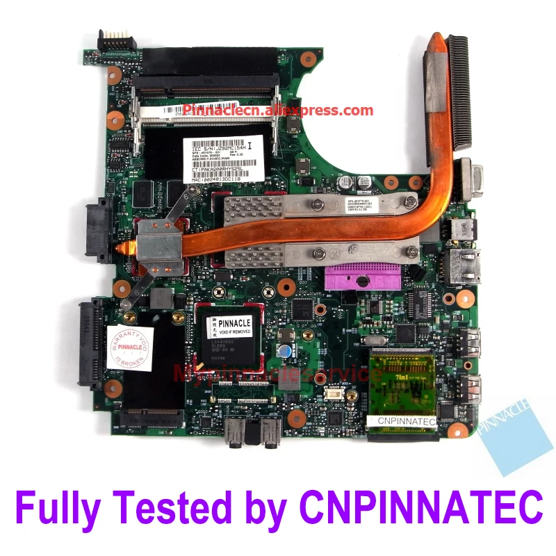 

491976-001 Motherboard with heatsink and CPU for HP Comaq 6530S 6730S 6535S 6735S 497613-001 494106-001 6050A2235601