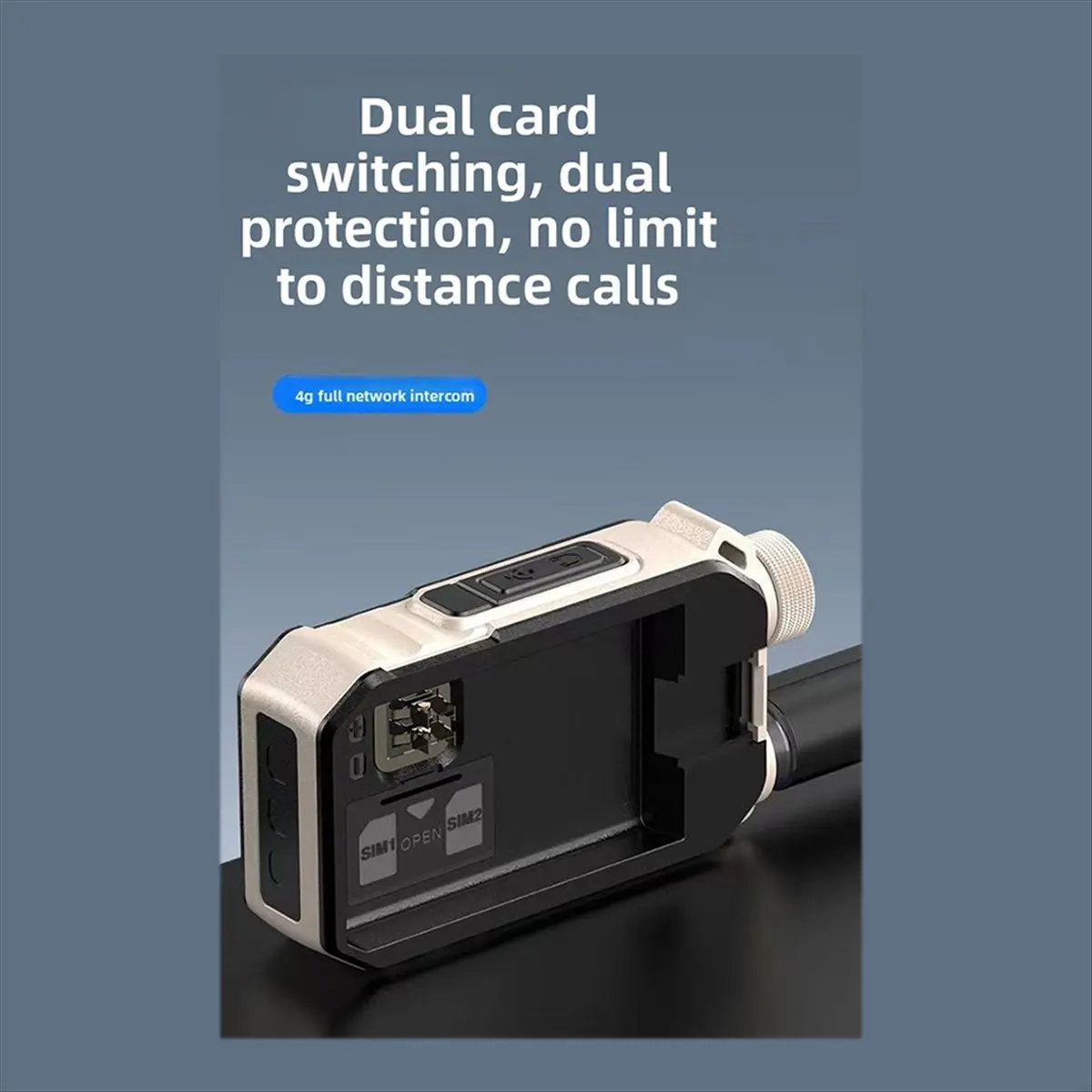 

A64I 4G POC Intercom with Unlimited Distance Communication Supports SIM Card 5000km Range for Extensive Outdoor