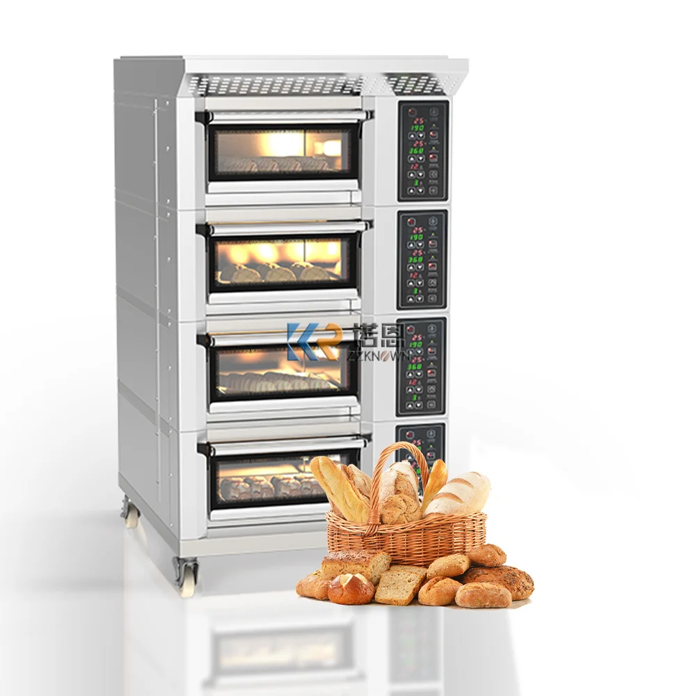 Electric Commercial Automatic Convection Baking Oven Equipment For Bakery Cake Oven Combi Oven