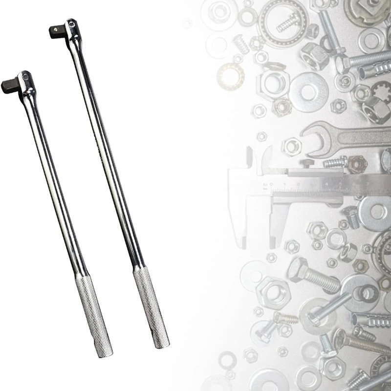 T61C_F Handle Socket Wrench Steering Handle 180 Degree Rotating 355mm