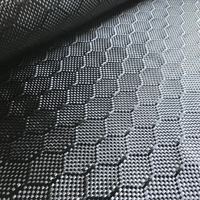 [Grade A+] 3K 240gsm Real Carbon Hexagonal Honeycomb Carbon Fabric Black Red Blue 100cm width x 12\