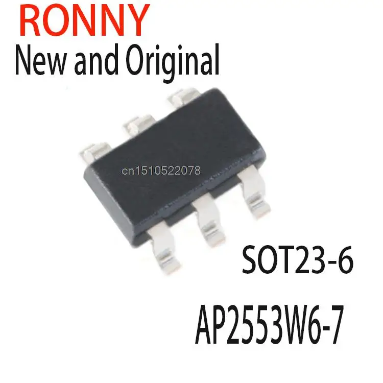 5PCS New and Original   AP2553 BK8DG BK... sot23-6 AP2553W6-7