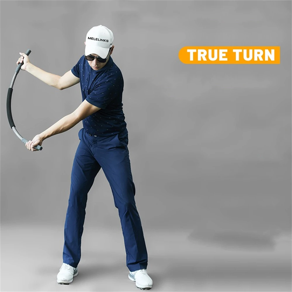 Golf Swing Trainer, Golf Turn Practice, Shoulder and Crotch Double Core Swing Training, Swing Posture Correction, True Turn