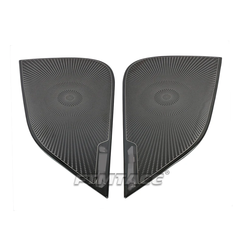 Per Tesla Model 3 2019-2021 altoparlante Sticker Decor Car Door Audio clacson Hood Speaker Panel Trim Cover ABS accessori interni