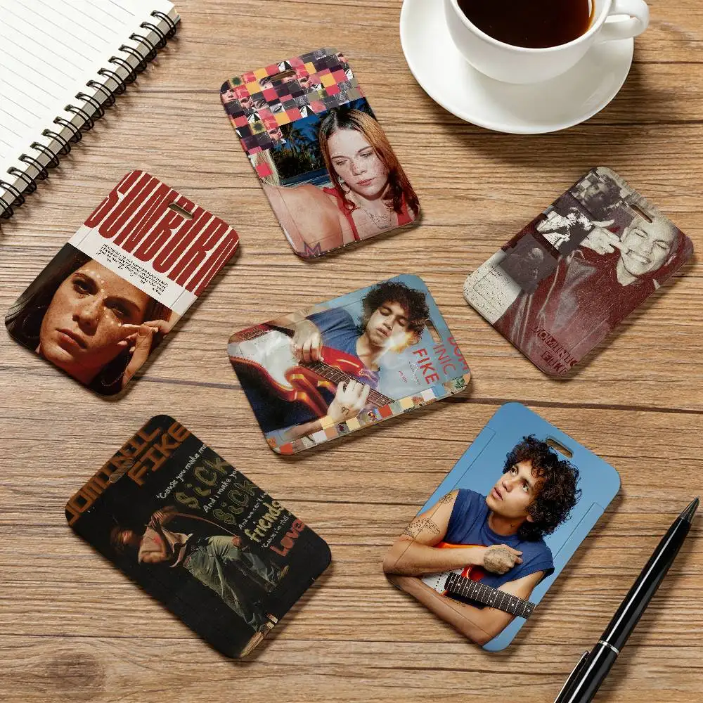 

Чехол для карт Singer D-Dominic Fike, деловой держатель для визиток и бейджей, унисекс, для кредитных карт и удостоверений личности