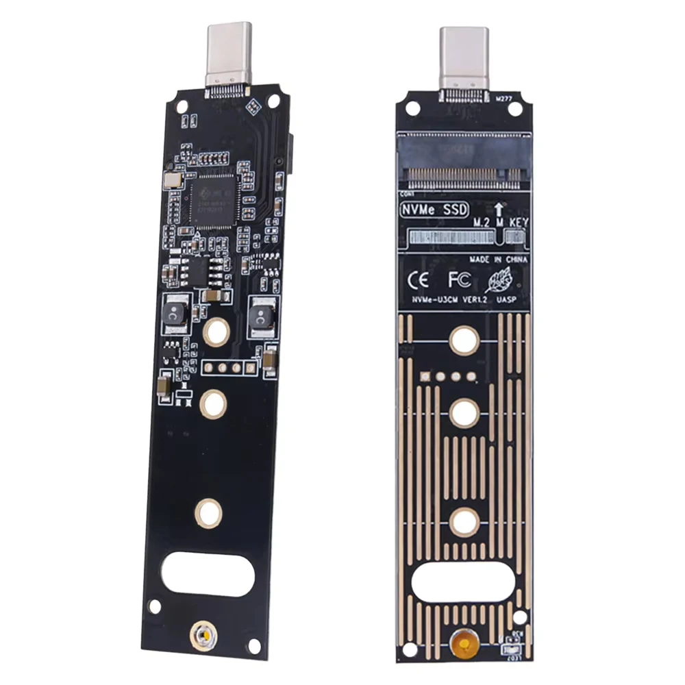 M.2 NVME SSD to USB 3.1 Adapter PCI-E to USB A USB C Converter Card JMS583 Chip 10Gbps USB3.1 Gen 2 for PCI-E M.2 SSD 2230 2280