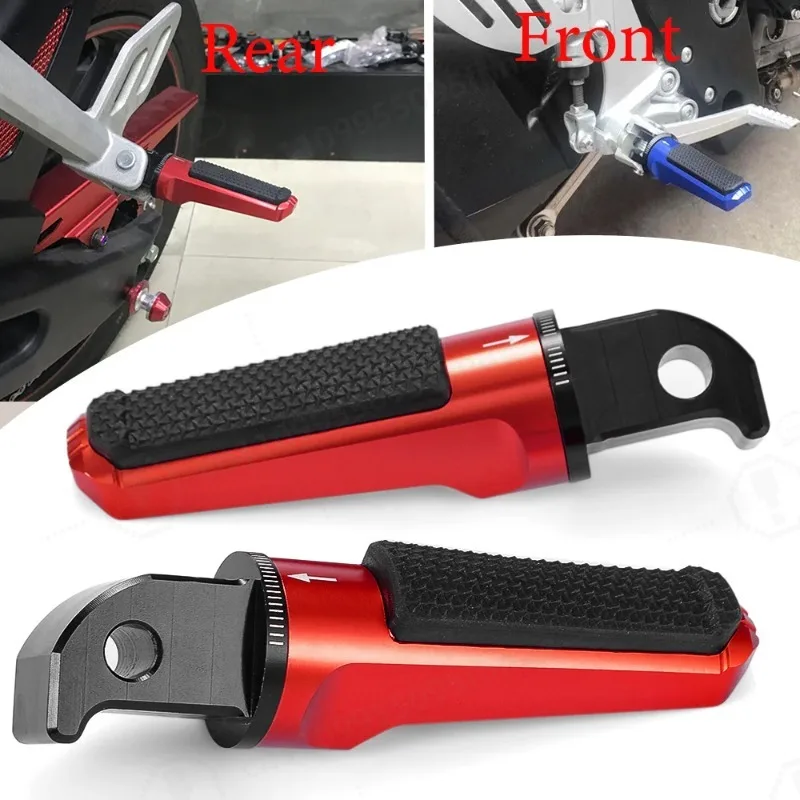 Motorcycle Rider Foot Pegs Front Rear Pedal Footrest MT-07 MT-09  MT07 MT09 XSR700 XSR900 FZ6 XJ6 2009-2016