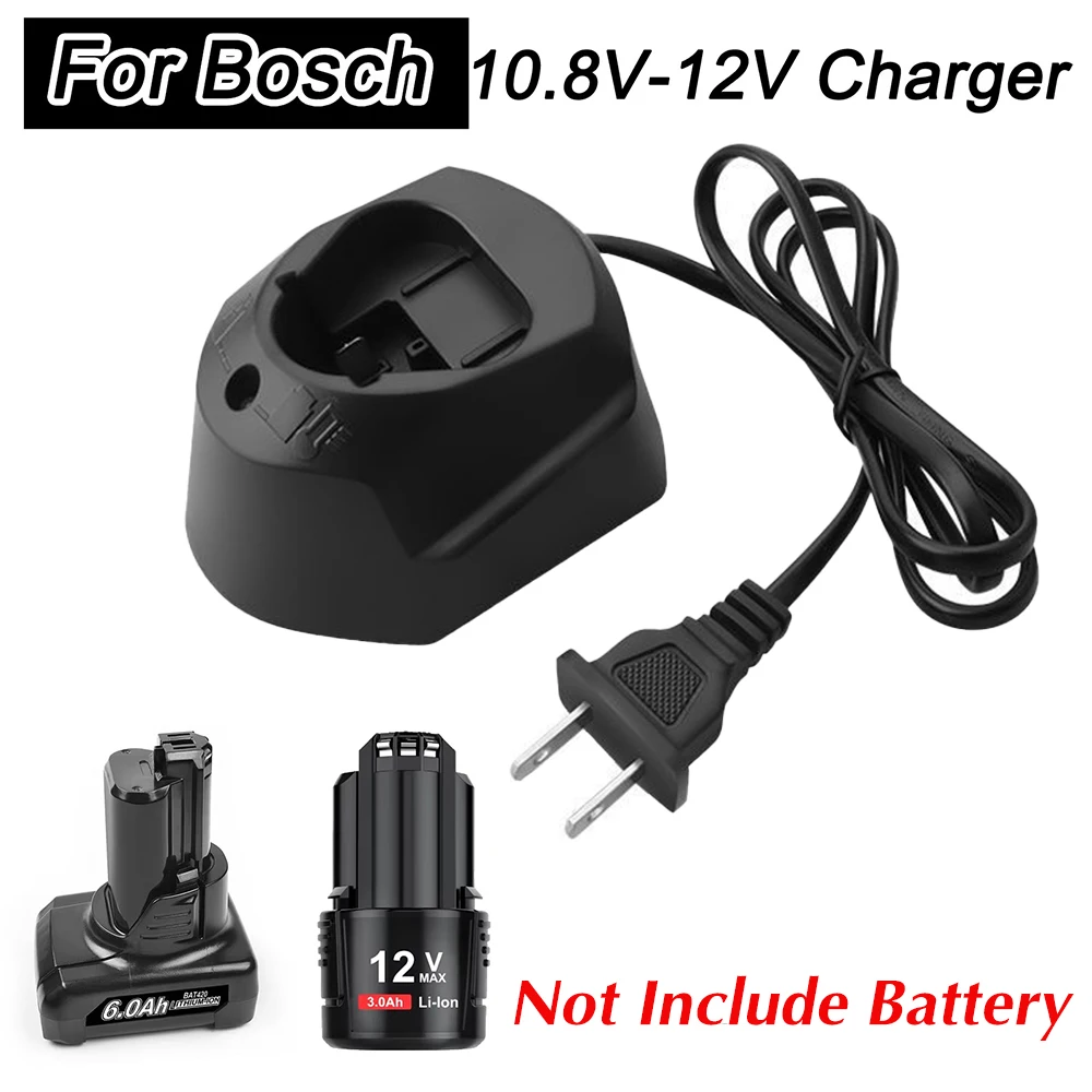 

GAL1110CV Li-ion Battery Charger For Bosch 10.8V 12V BAT411 BAT412 TSR1080 GSR10.8 GSA10.8V GWI10.8V TSR120 GAL1210CV GAL1130CV