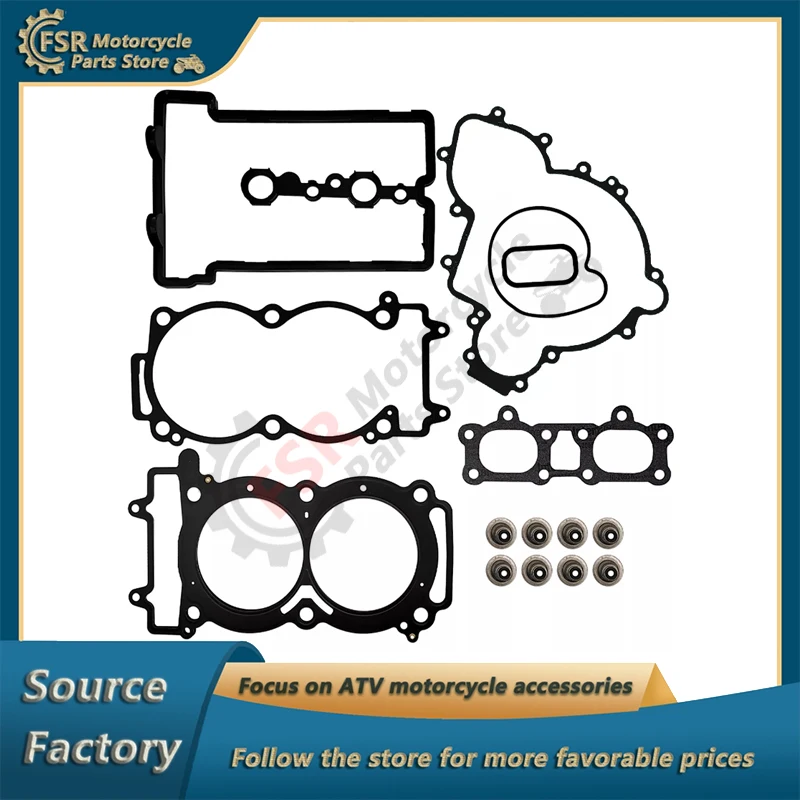 

ATV UTV Engine Gasket Kit Set for 2014-2019 Polaris 1000 General XP Ranger EPS XP Crew RZR XP RS1 & XP Turbo Quad bike parts